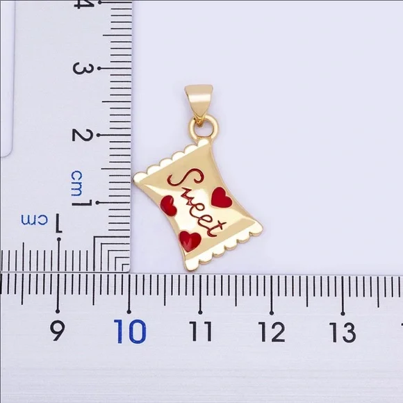 NEW 14k Sweet Candy Necklace - Picture 3 of 3